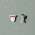 Le Chic Miami - Cafecito Stud Earrings