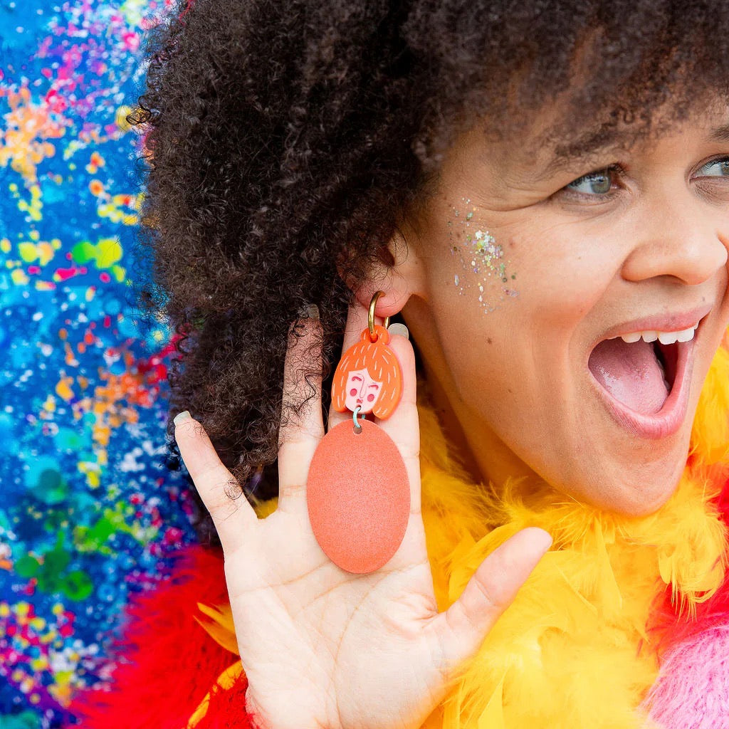 KHROMO+PHILIA - Girls in Buns earrings