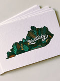 Jessica Holly Creative - Kentucky State Print