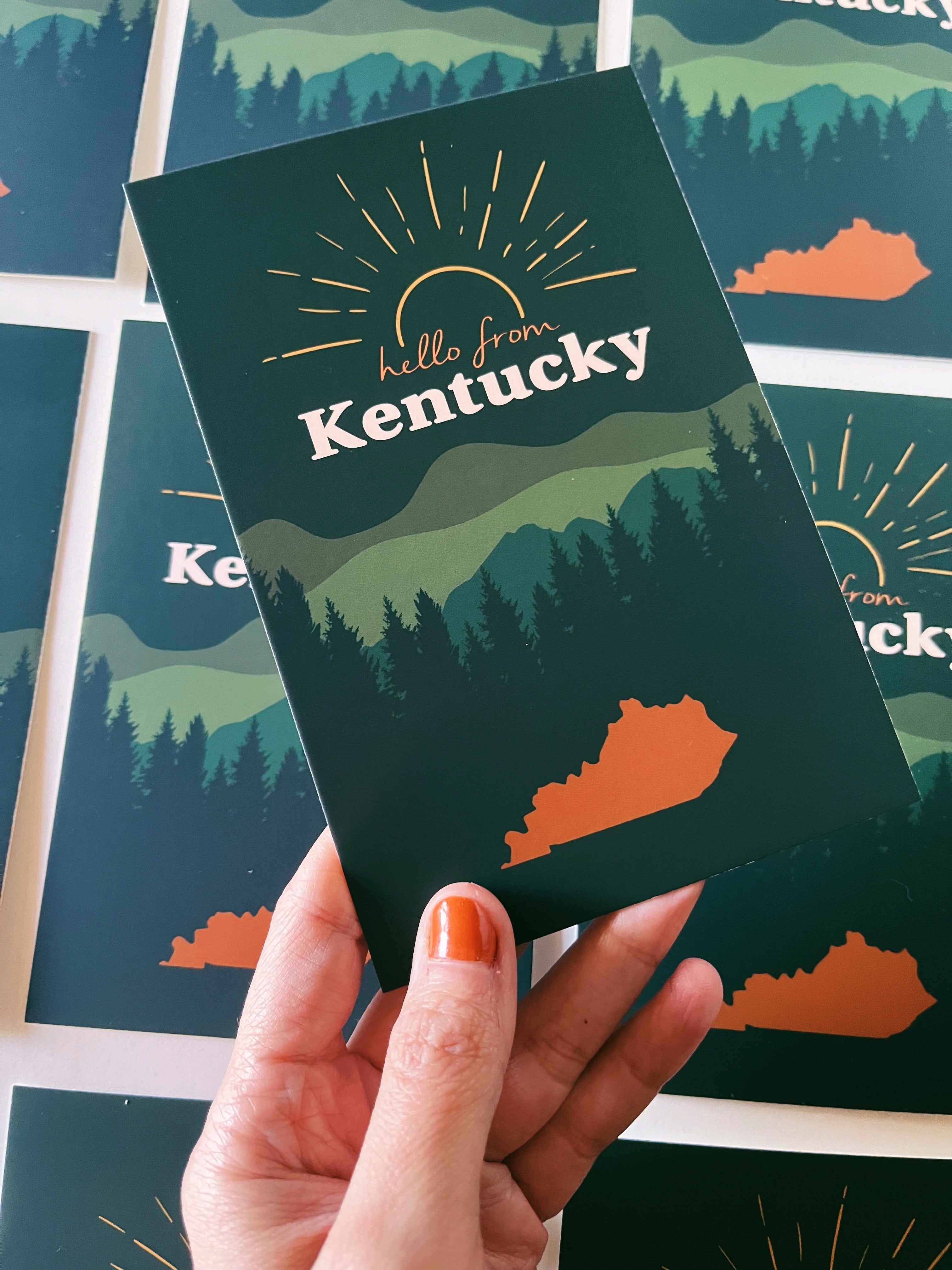 Jessica Holly Creative - Kentucky Mountains Postcard