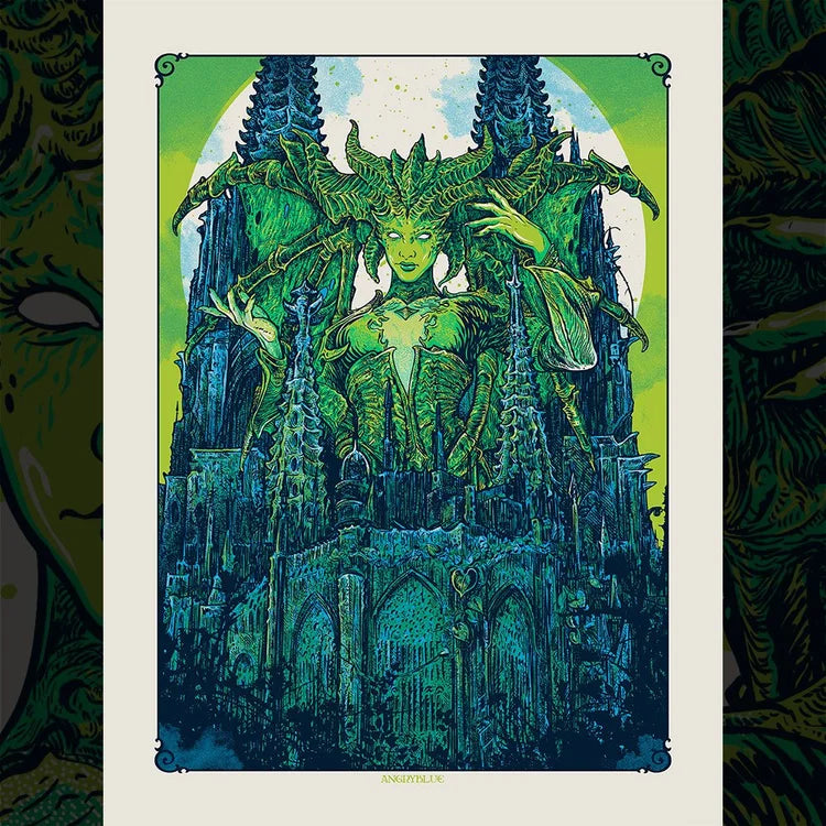 AngryBlue - Lilith Print