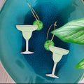 Le Chic Miami - Sparkle Margarita Hoop Earrings