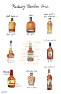Bri Bowers  - Kentucky Bourbon Puns 11"x17" Print