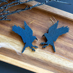 Le Chic Miami - Raven Hoop Earrings