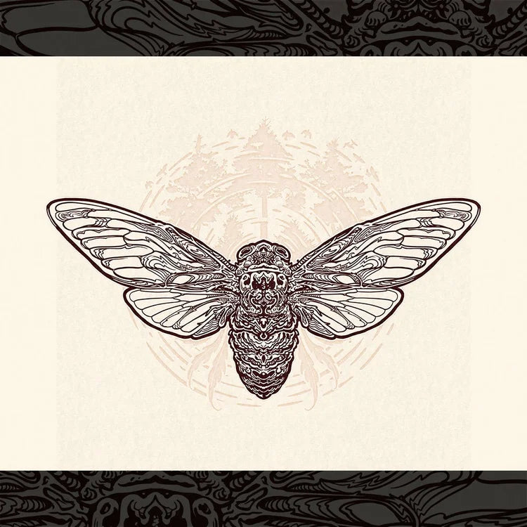 AngryBlue - Screaming Trees: Letterpress