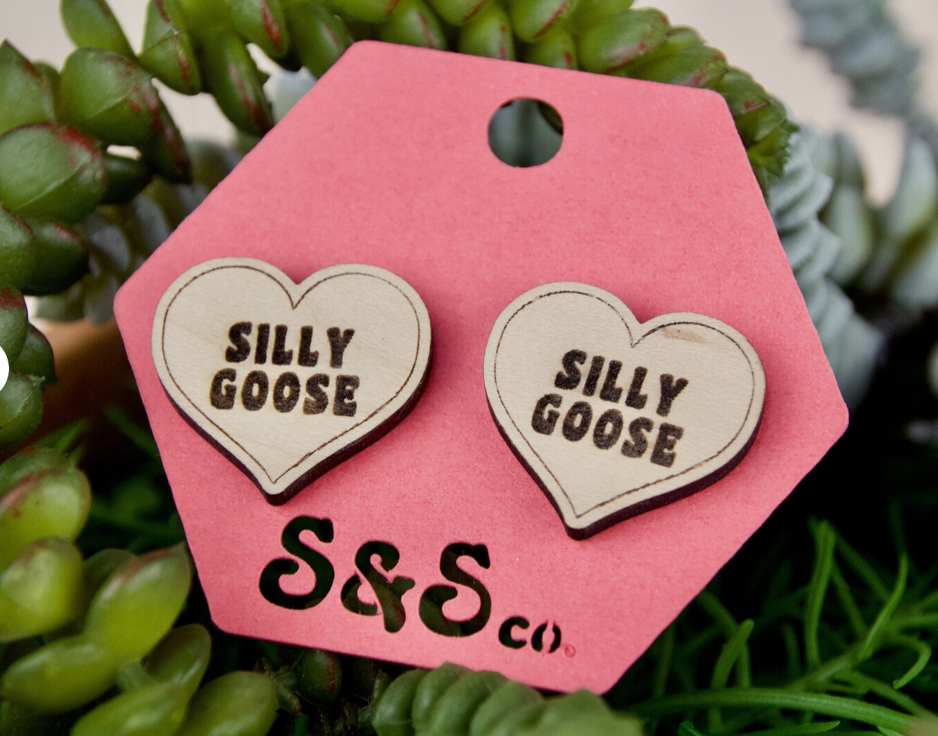 Slate & Stone Co. - Silly Goose Post Earrings
