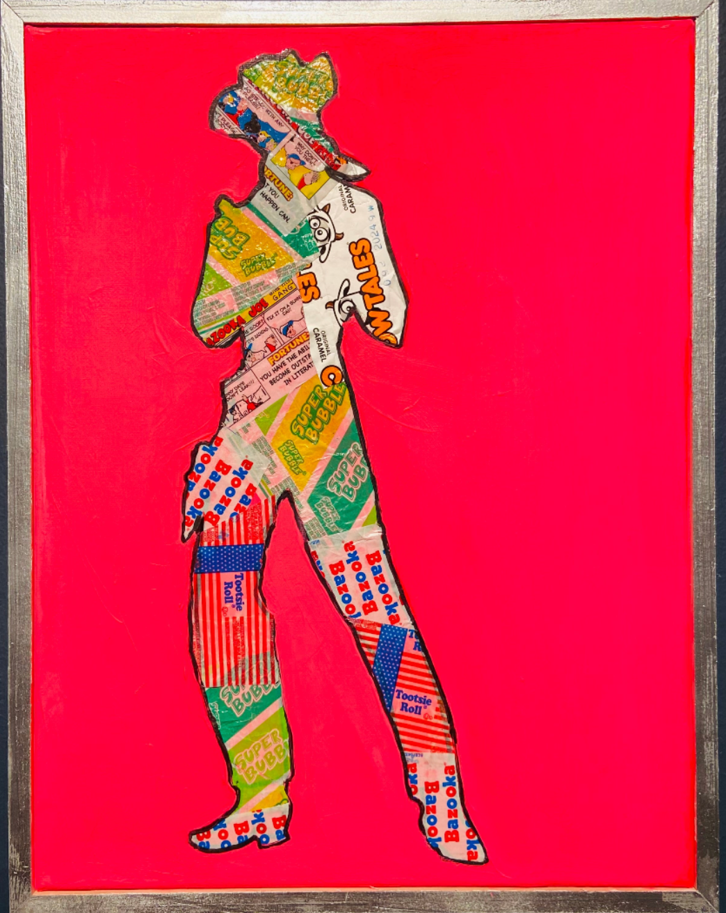 Tiny Art Lady- PINK Candy Triptych (Copy)
