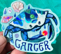 Guided Hand Studios - Cancer Zodiac Stickers