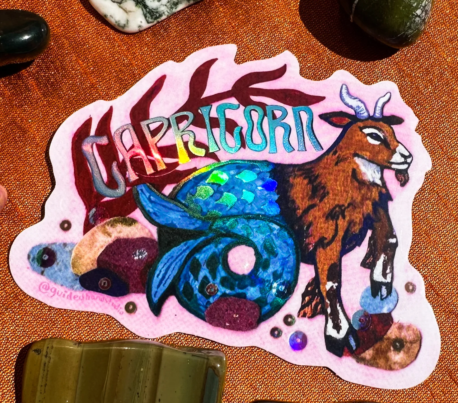 Guided Hand Studios - Capricorn Zodiac Stickers