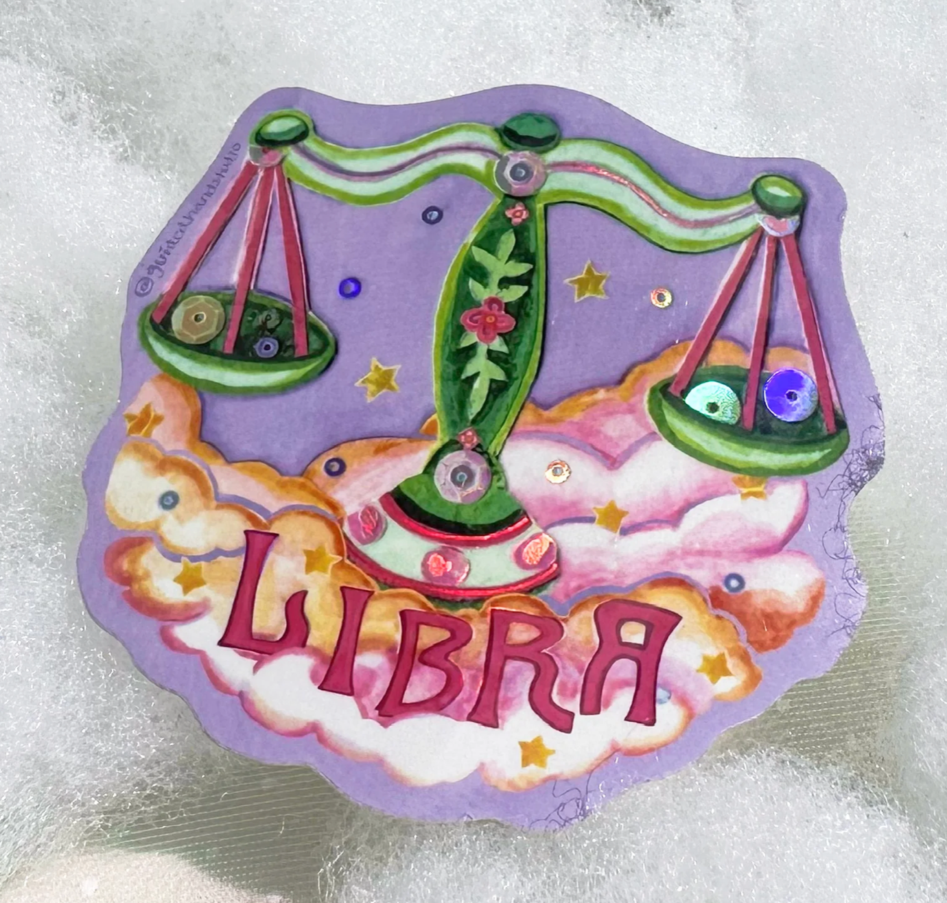 Guided Hand Studios - Libra Zodiac Stickers