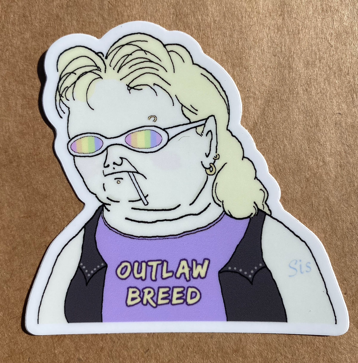 Little Bubby Child - Outlaw Breed Sticker
