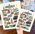 Bri Bowers  - Louisville Tourism 8.5"x11" Print