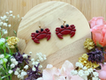 Hunnyhayart - Red Crab Earrings