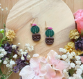 Hunnyhayart - Cactus 2 Earrings
