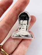 Maya Joy - David Bowie Acrylic Pin