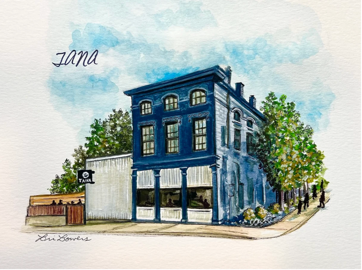 Bri Bowers - Tana Print