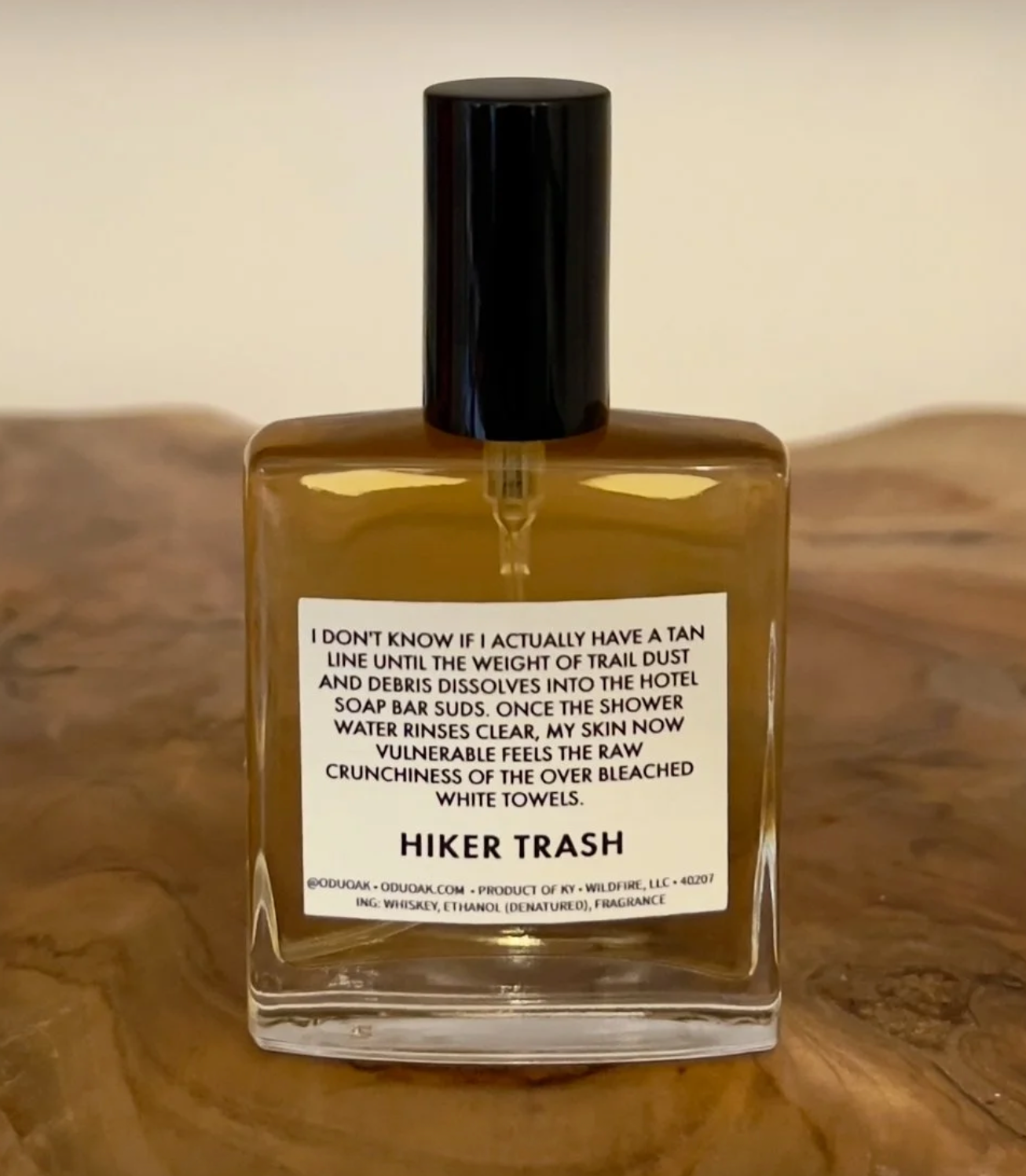 I Smell Wildfire - ODUOAK Made with Whiskey (Hiker Trash)