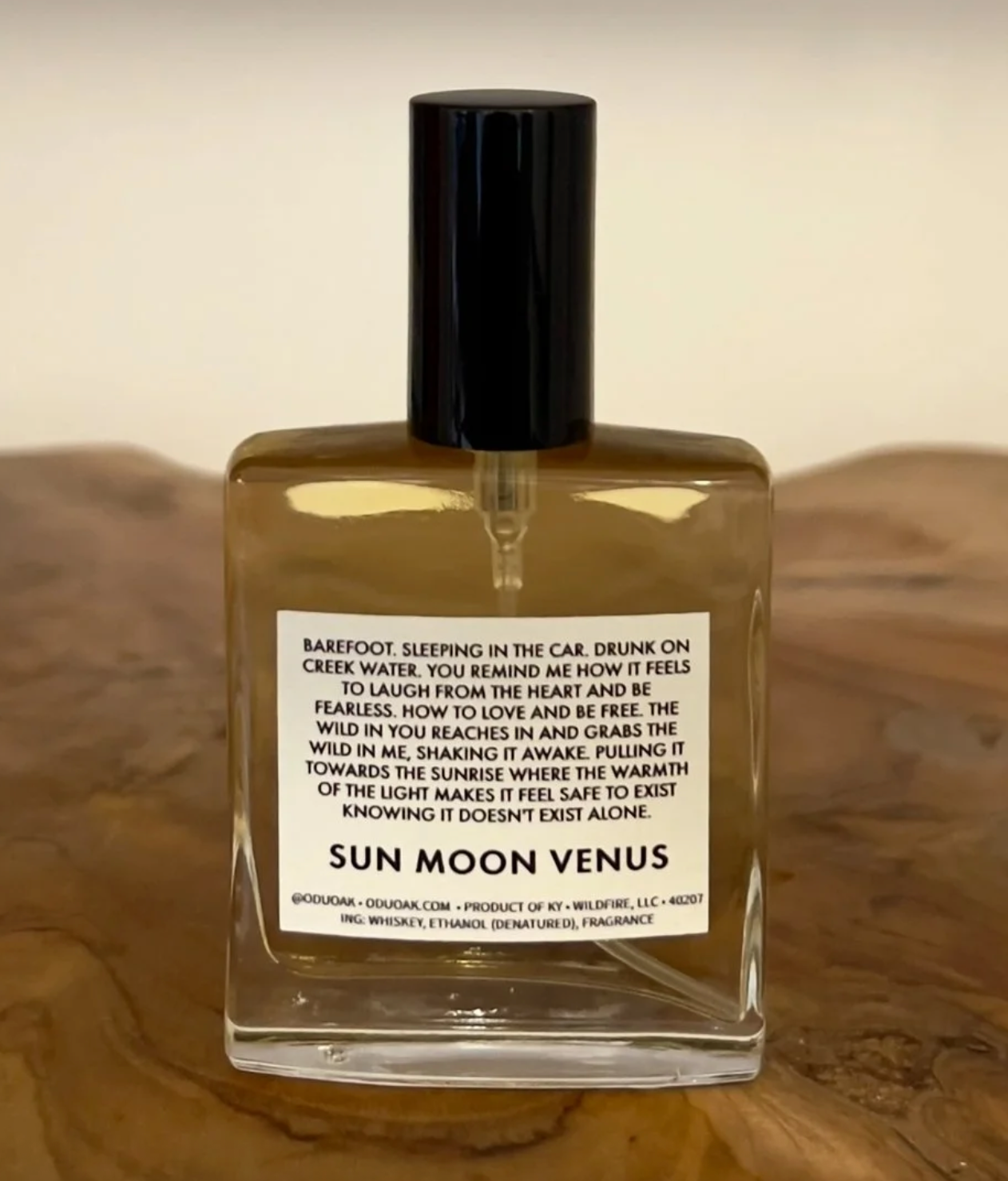 I Smell Wildfire - ODUOAK Made with Whiskey (Sun Moon Venus)
