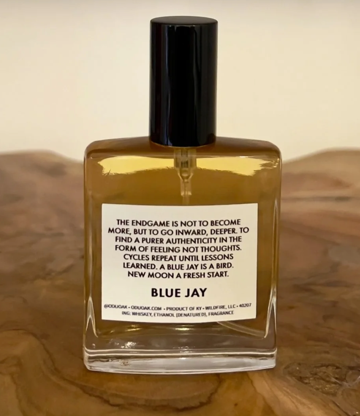 I Smell Wildfire - ODUOAK Made with Whiskey (Blue Jay)