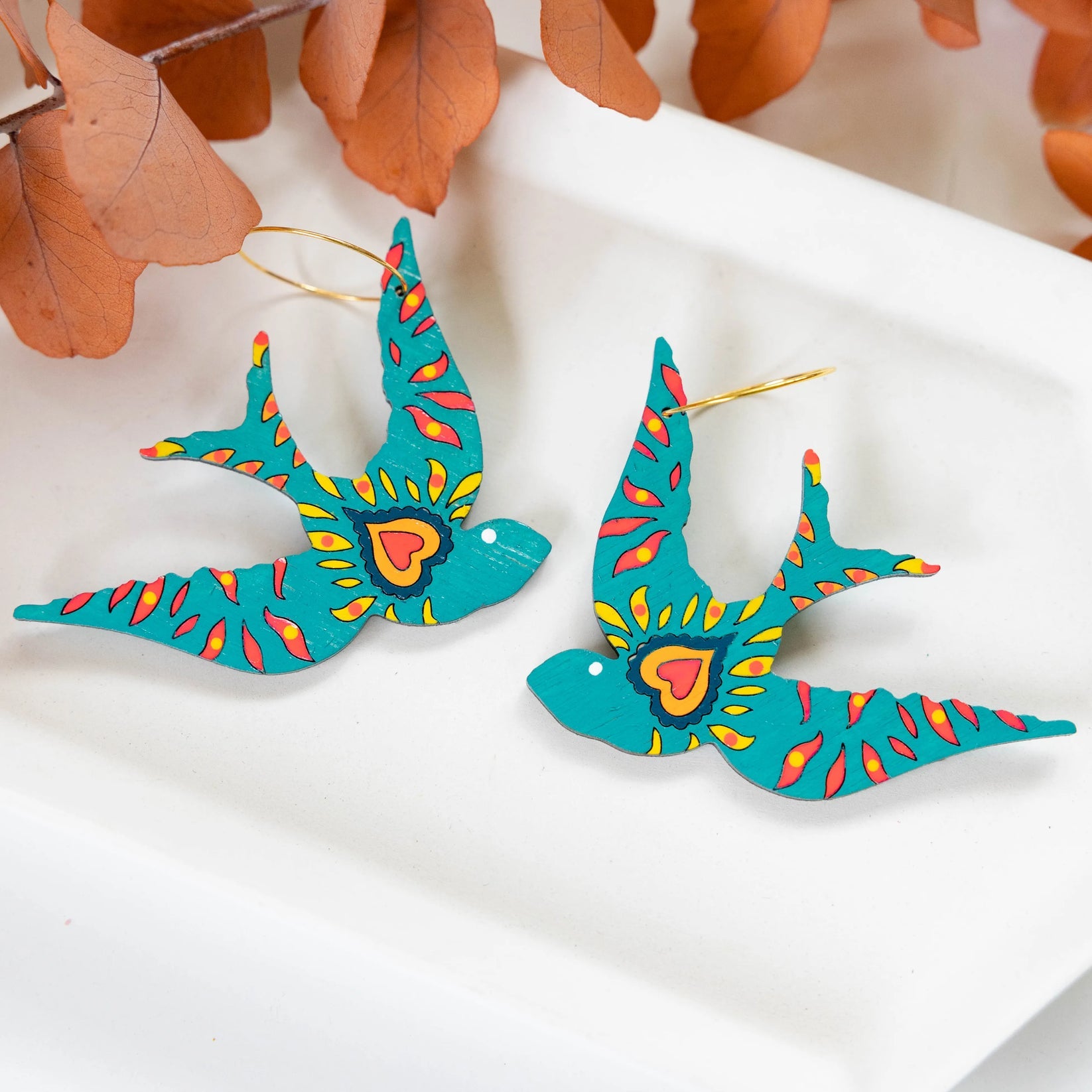 Le Chic Miami - Sparrow Hoop Earrings