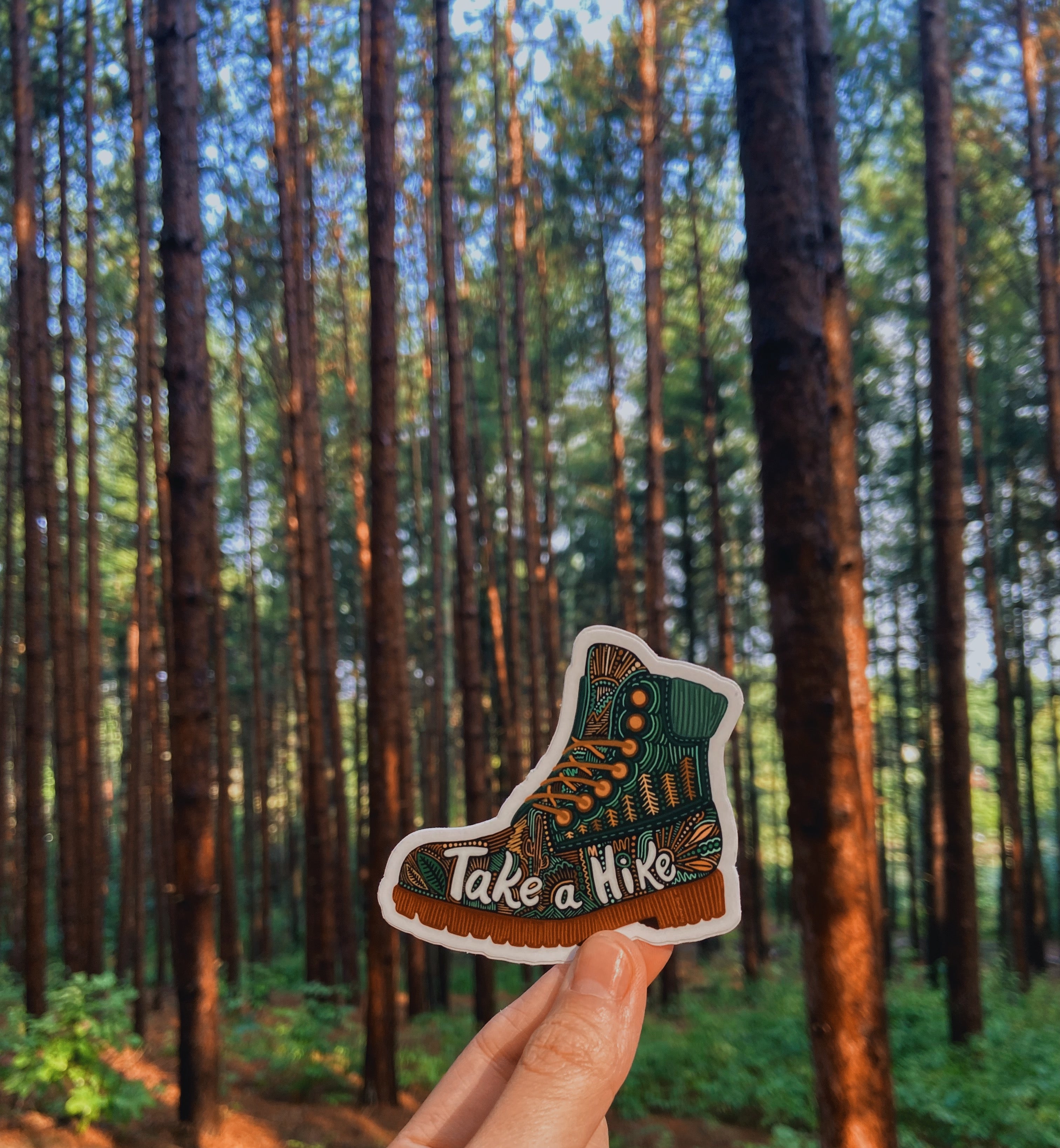 Jessica Holly Creative -Take a Hike Sticker