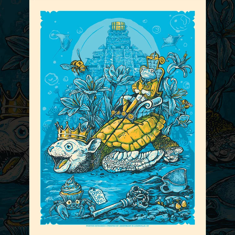 AngryBlue - Tally HO Print