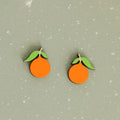 Le Chic Miami - Tangerine Stud Earrings