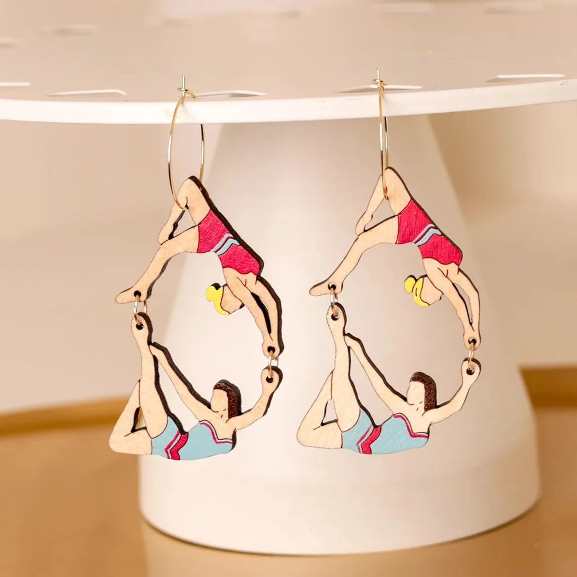 Le Chic Miami - Trapeze Artist Hoop Earrings