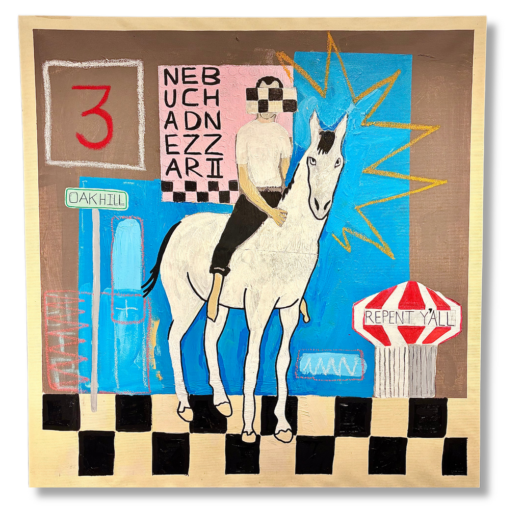 Geran Thur - Self Portrait: Nebuchadnezzar