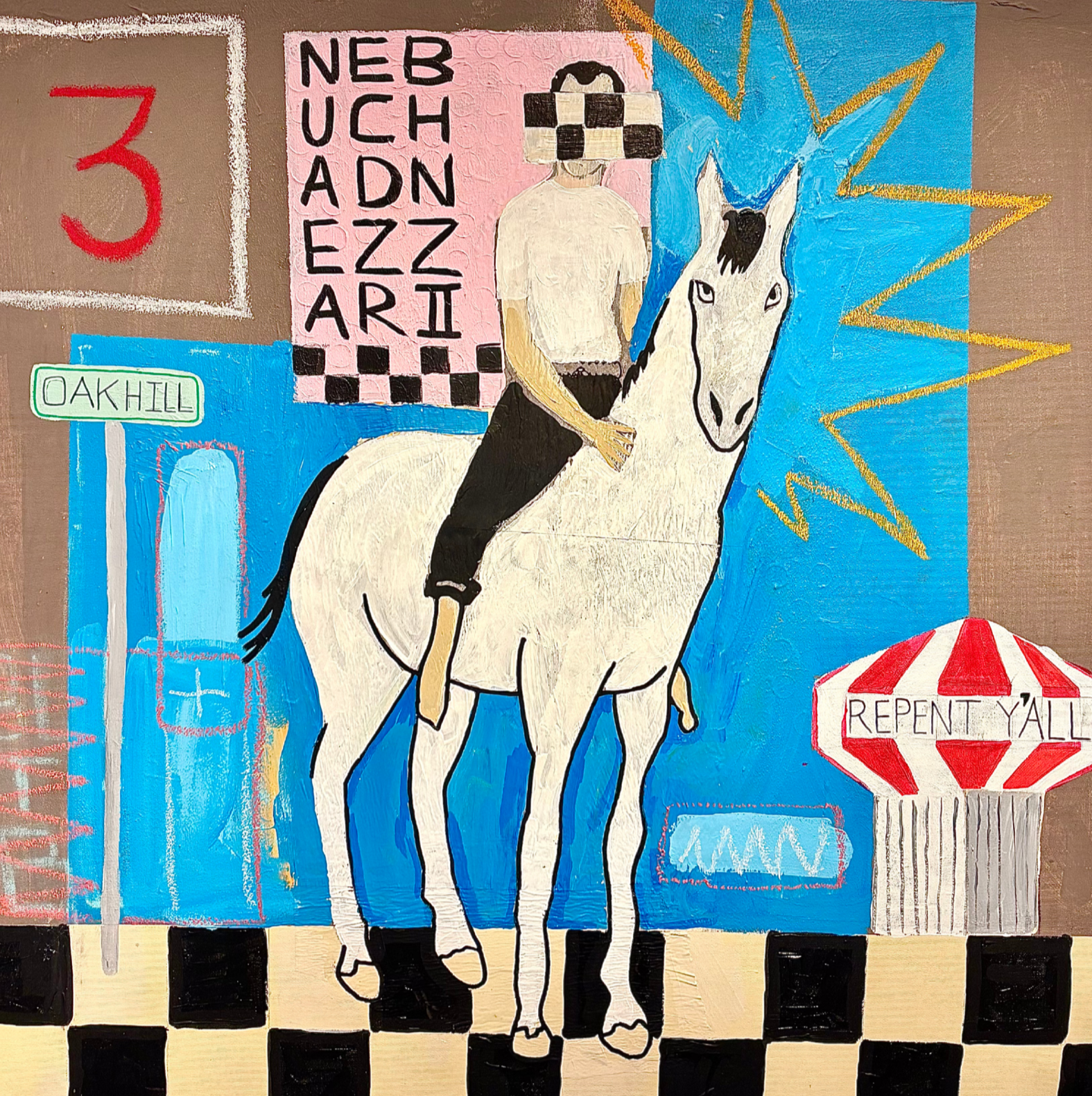 Geran Thur - Self Portrait: Nebuchadnezzar