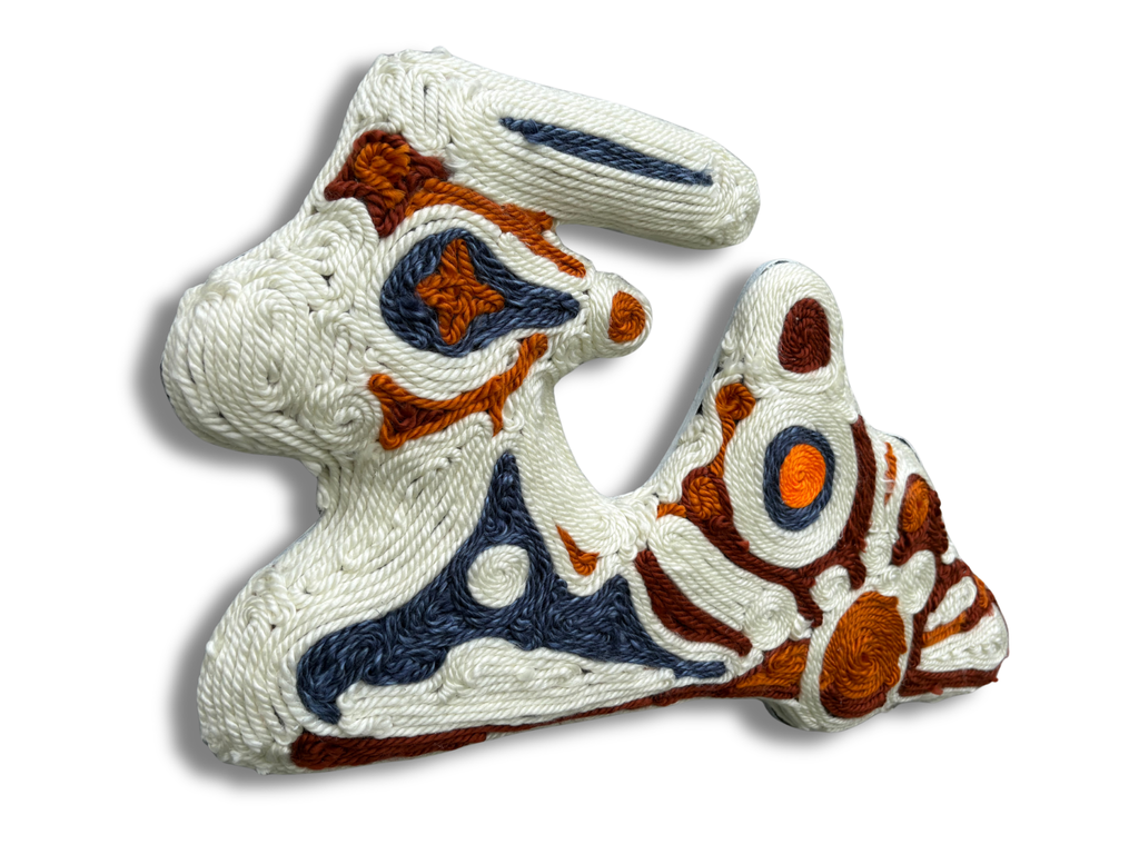 Grayson Schleuning - White Sunset Sculpture