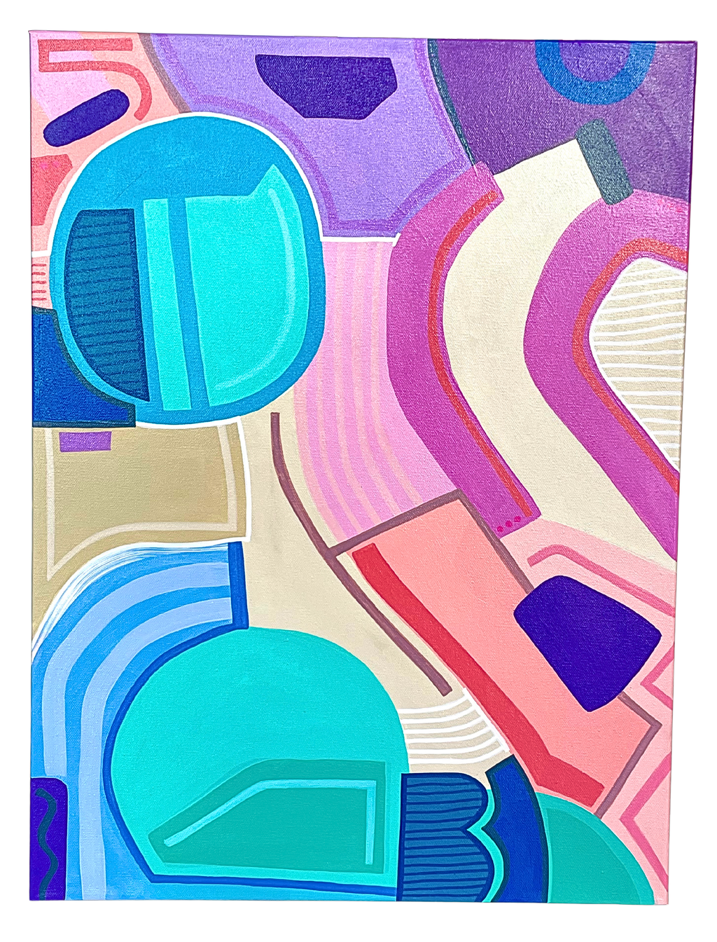 Jiselle Williams - Large Rectangular Abstract