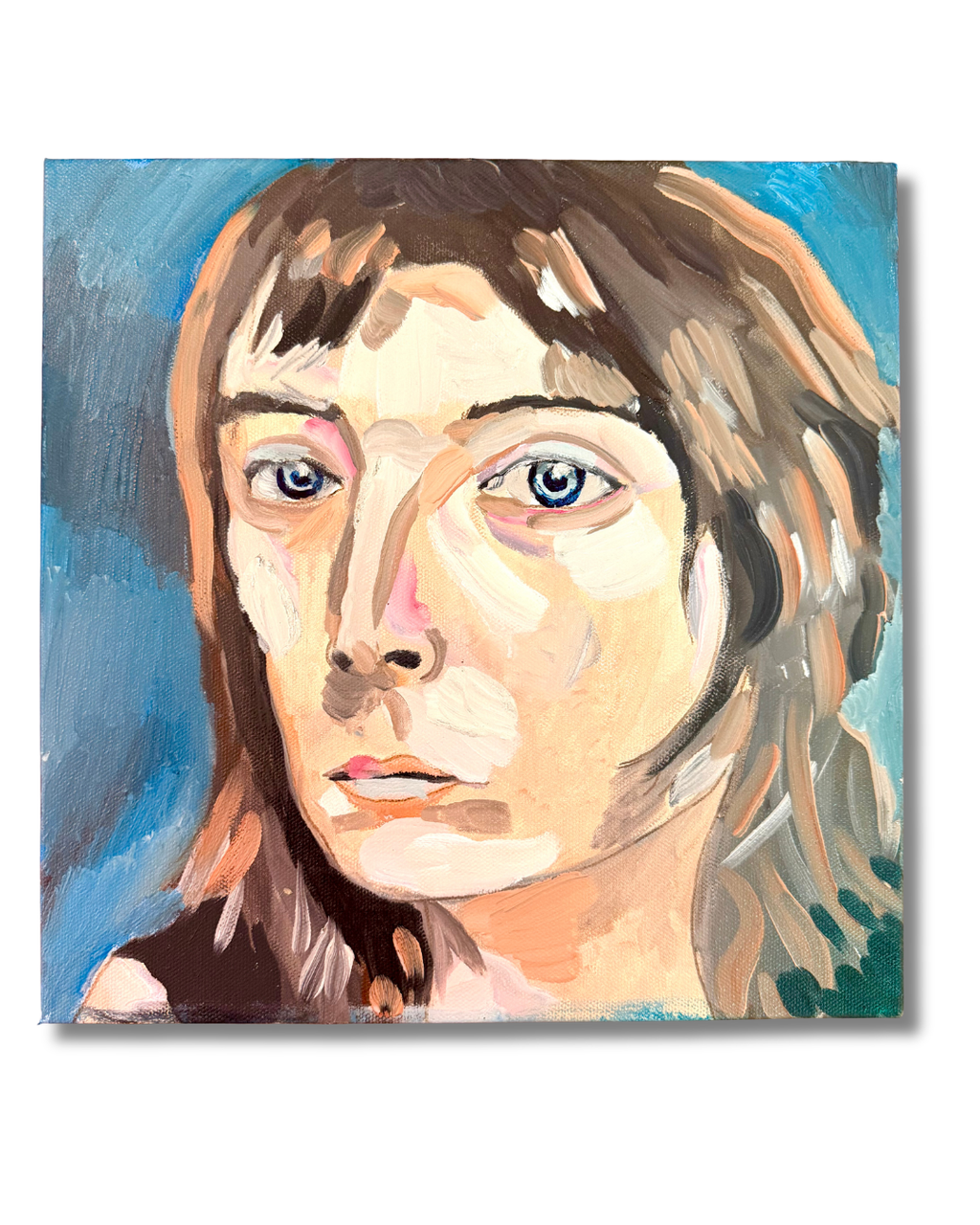 Josh Gipson -  Encaustic Portrait Study 2