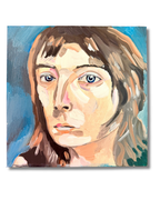 Josh Gipson -  Encaustic Portrait Study 2