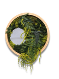 Imani Burns - Large Round Moss Art