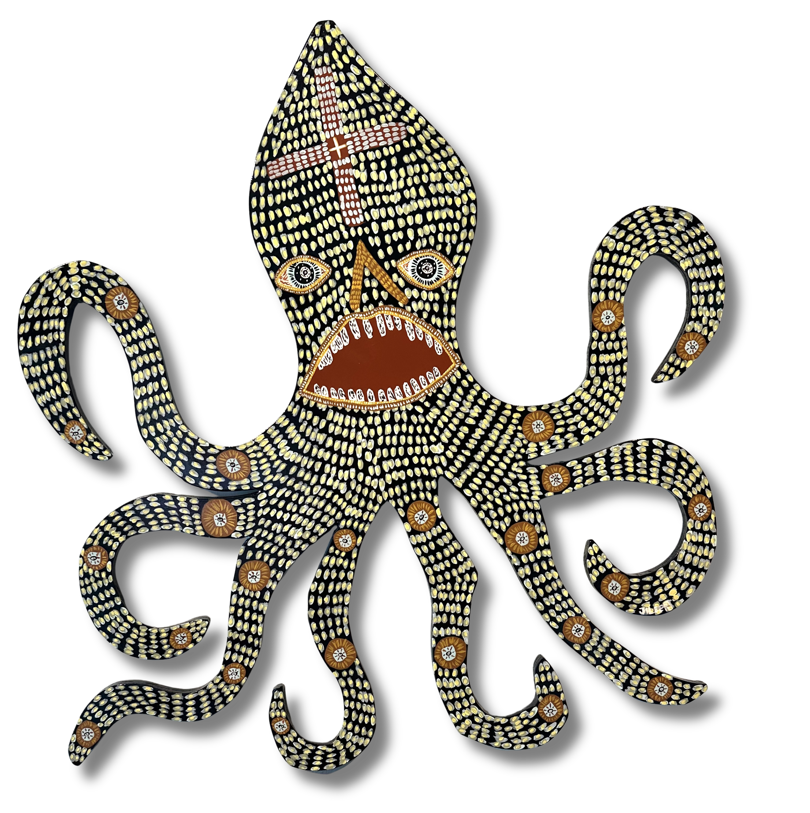 Patrick Jilbert - Red Octo Cross