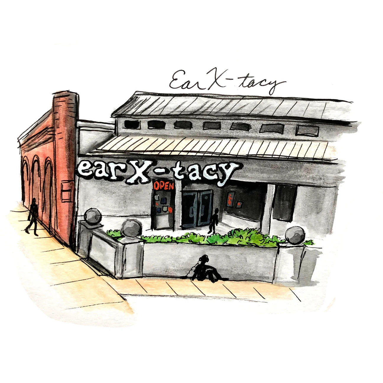 Bri Bowers - Ear-X-tacy Sticker