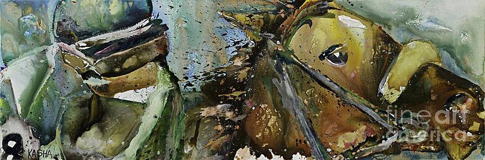 Kasha Giclee Canvas Print - Eye.c.u.