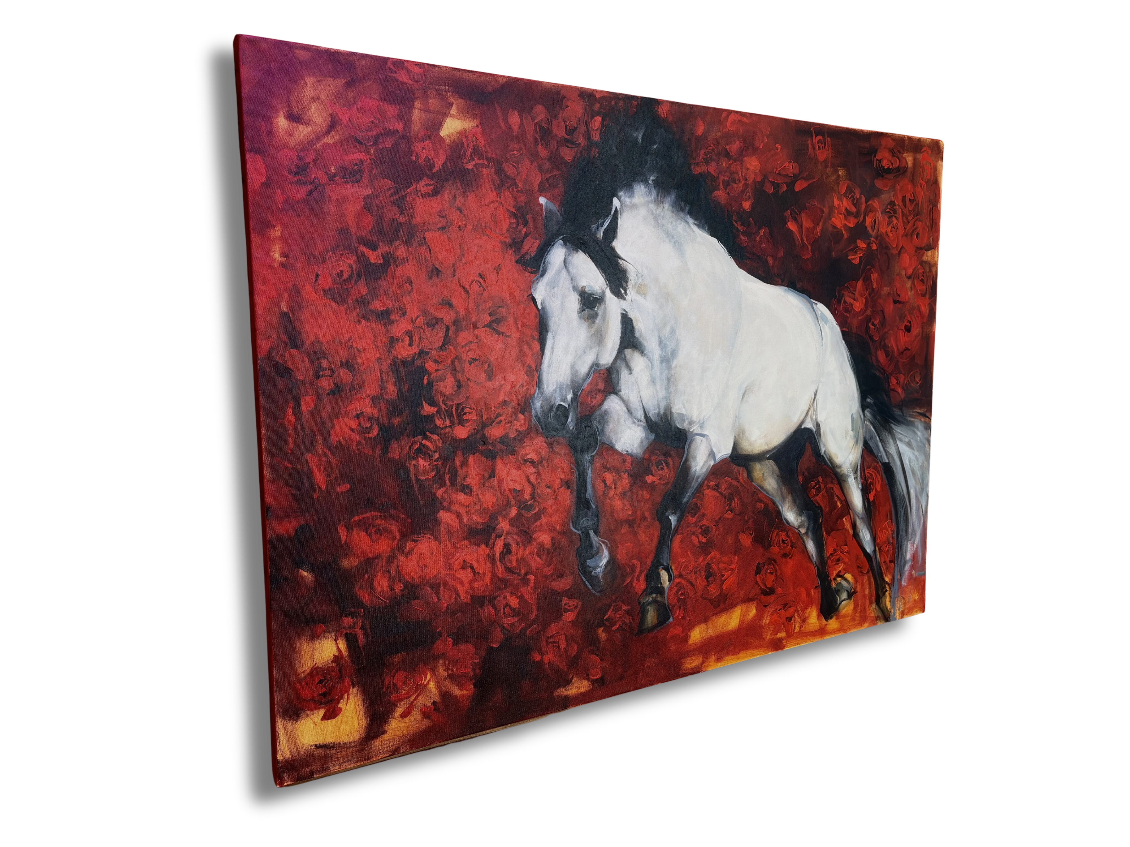 Ewa Perz - Red and White II