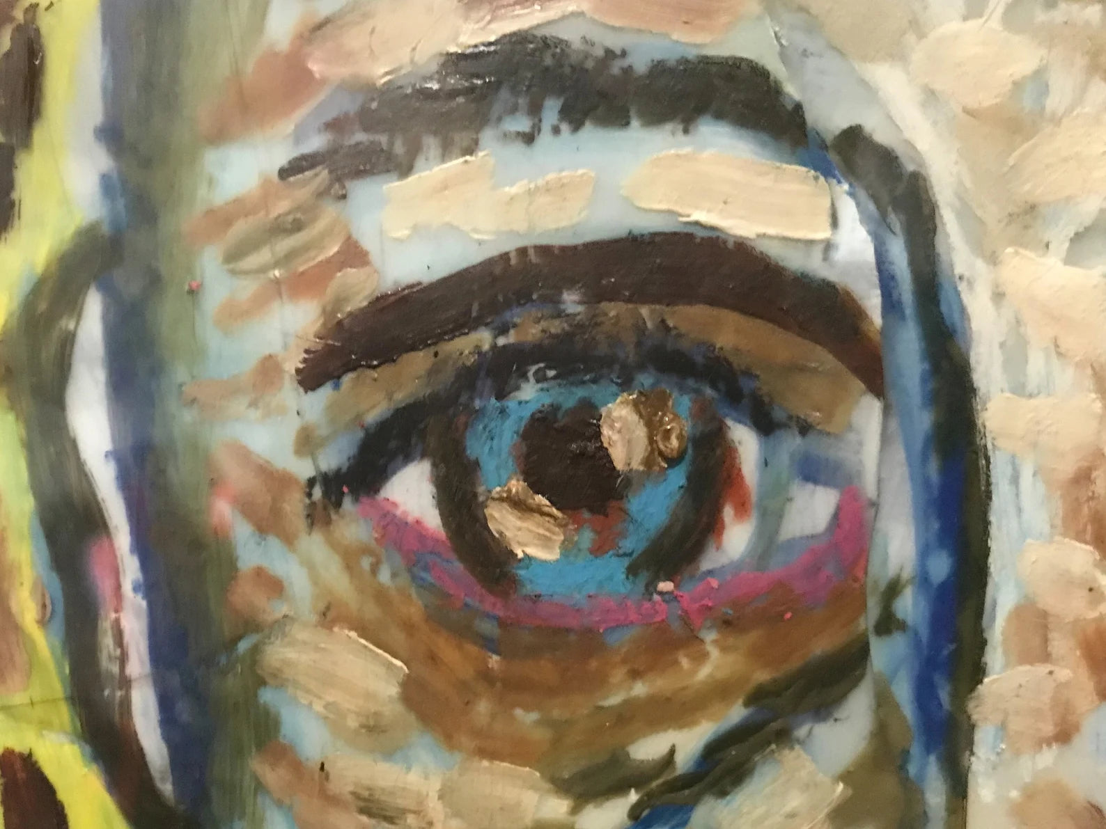 Josh Gipson -  Encaustic Portrait