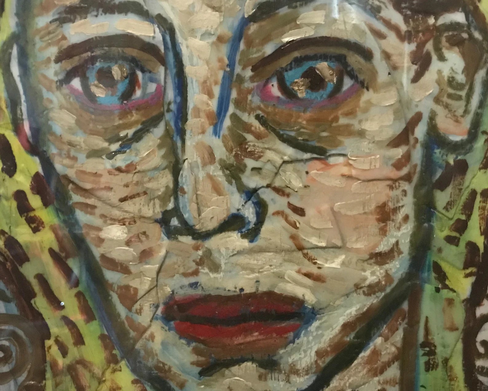 Josh Gipson -  Encaustic Portrait