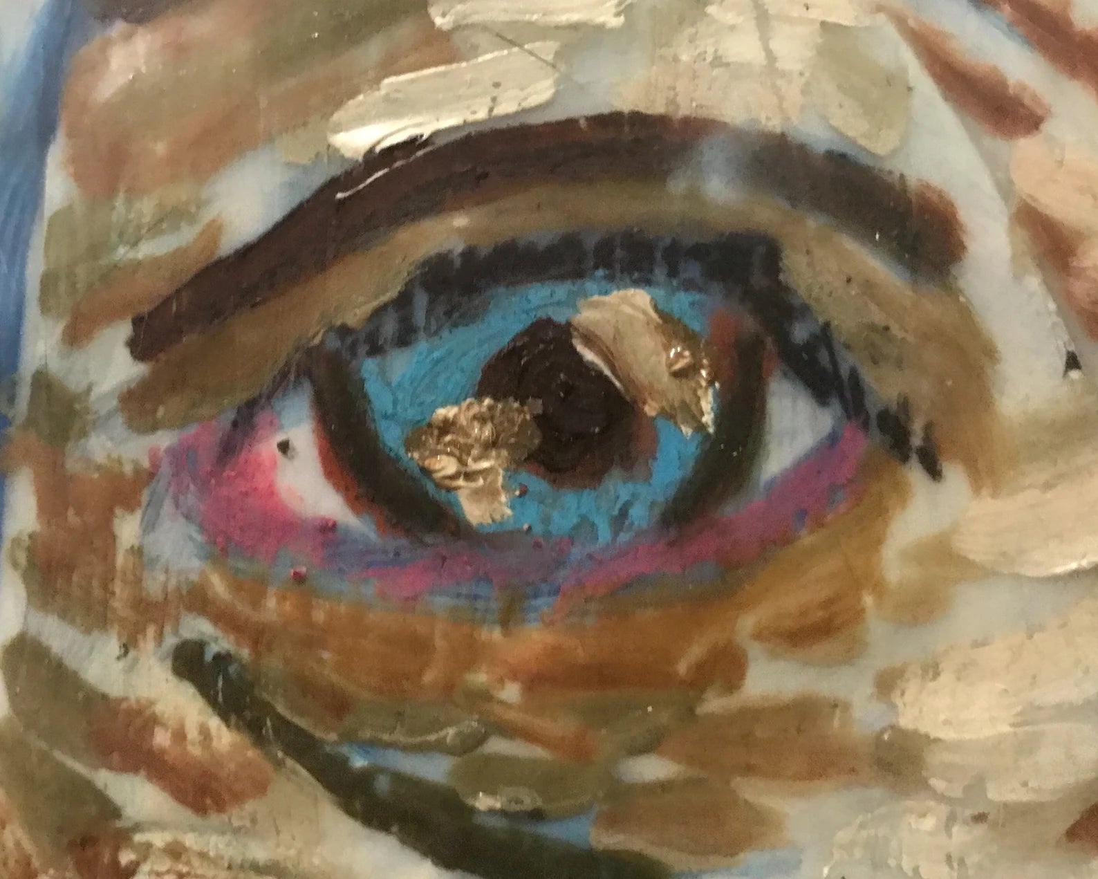 Josh Gipson -  Encaustic Portrait