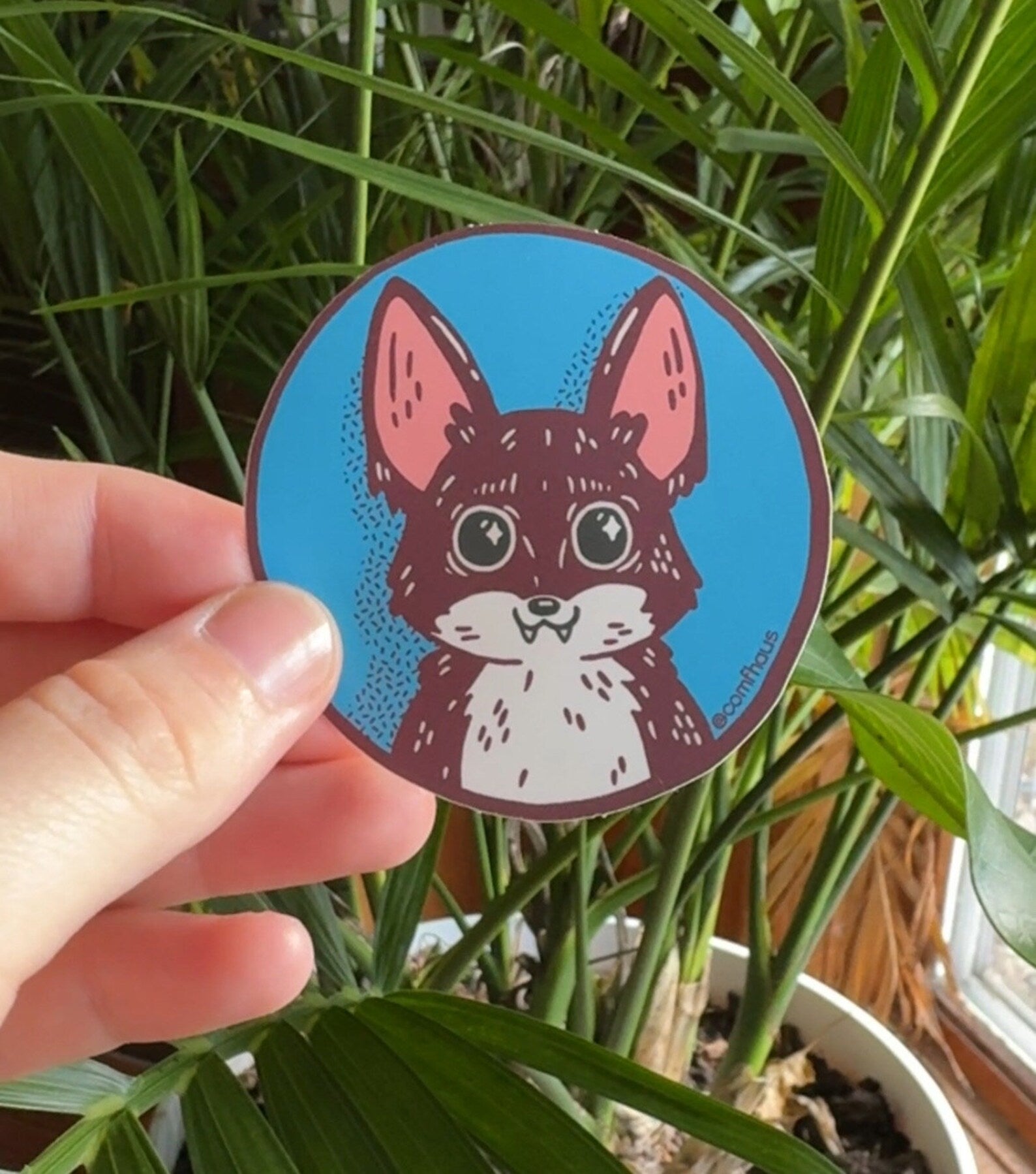 Comfhaus - Fox Circle Sticker