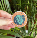 Comfhaus - Monstera Circle Stickers