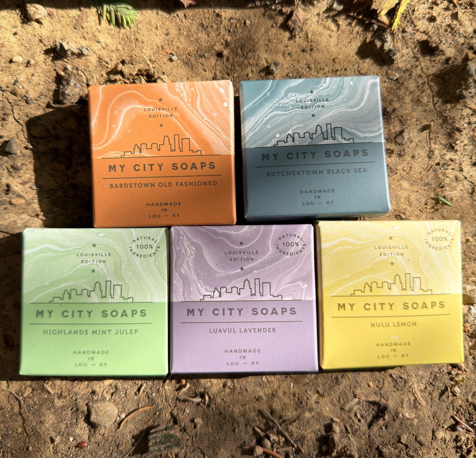 My City Soaps- 1oz. Handmade Louisville Soap Minis