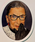 Susan Howe - RBG Oval Sticker