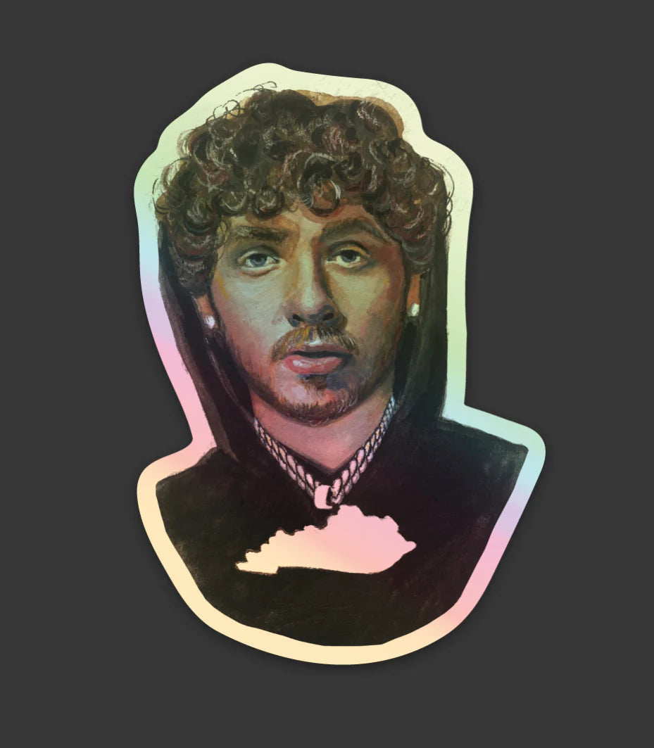Bri Bowers - Jack Harlow Holographic Sticker