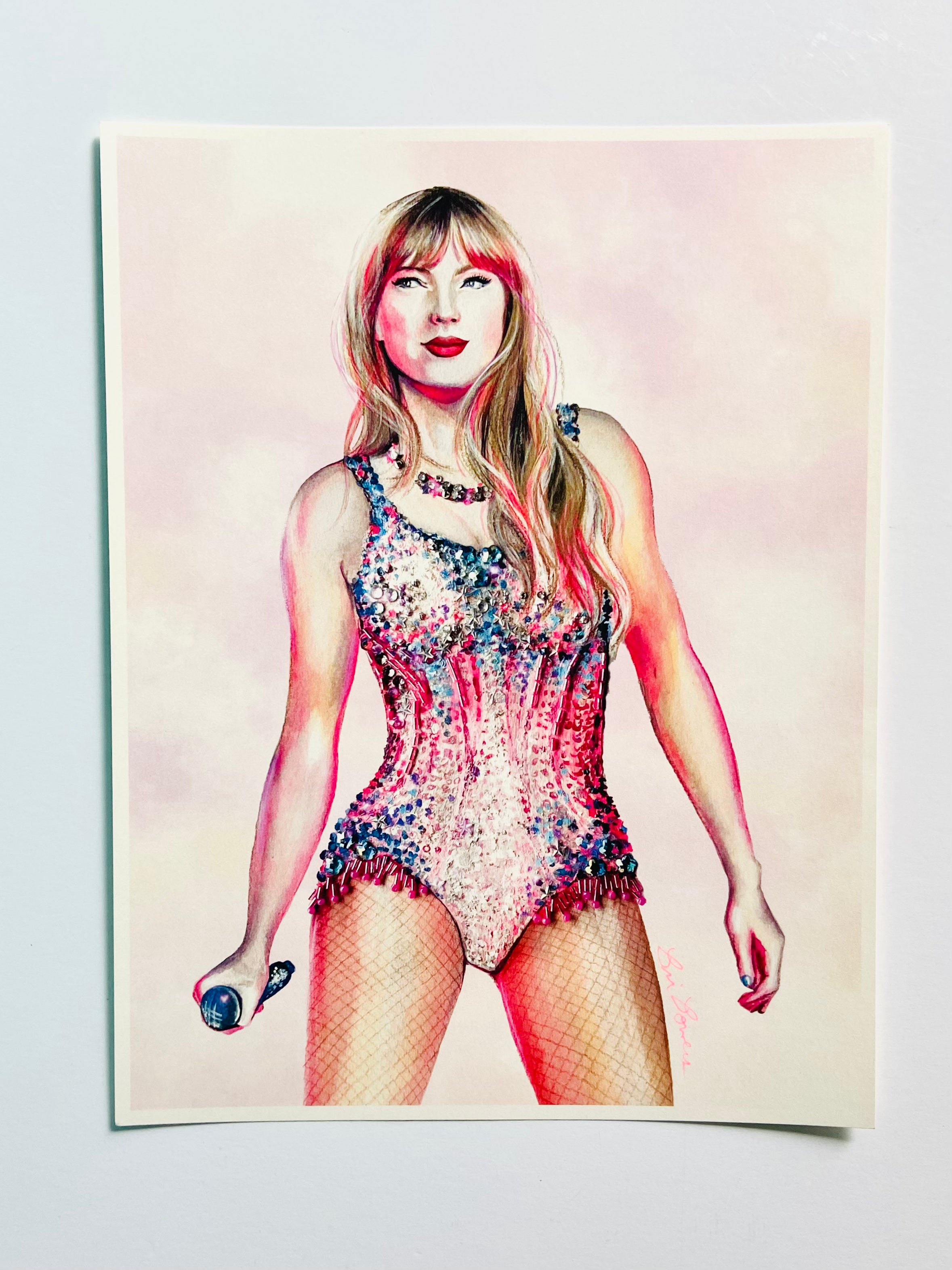 Bri Bowers  - Taylor Swift Eras 8.5 x 11 Print