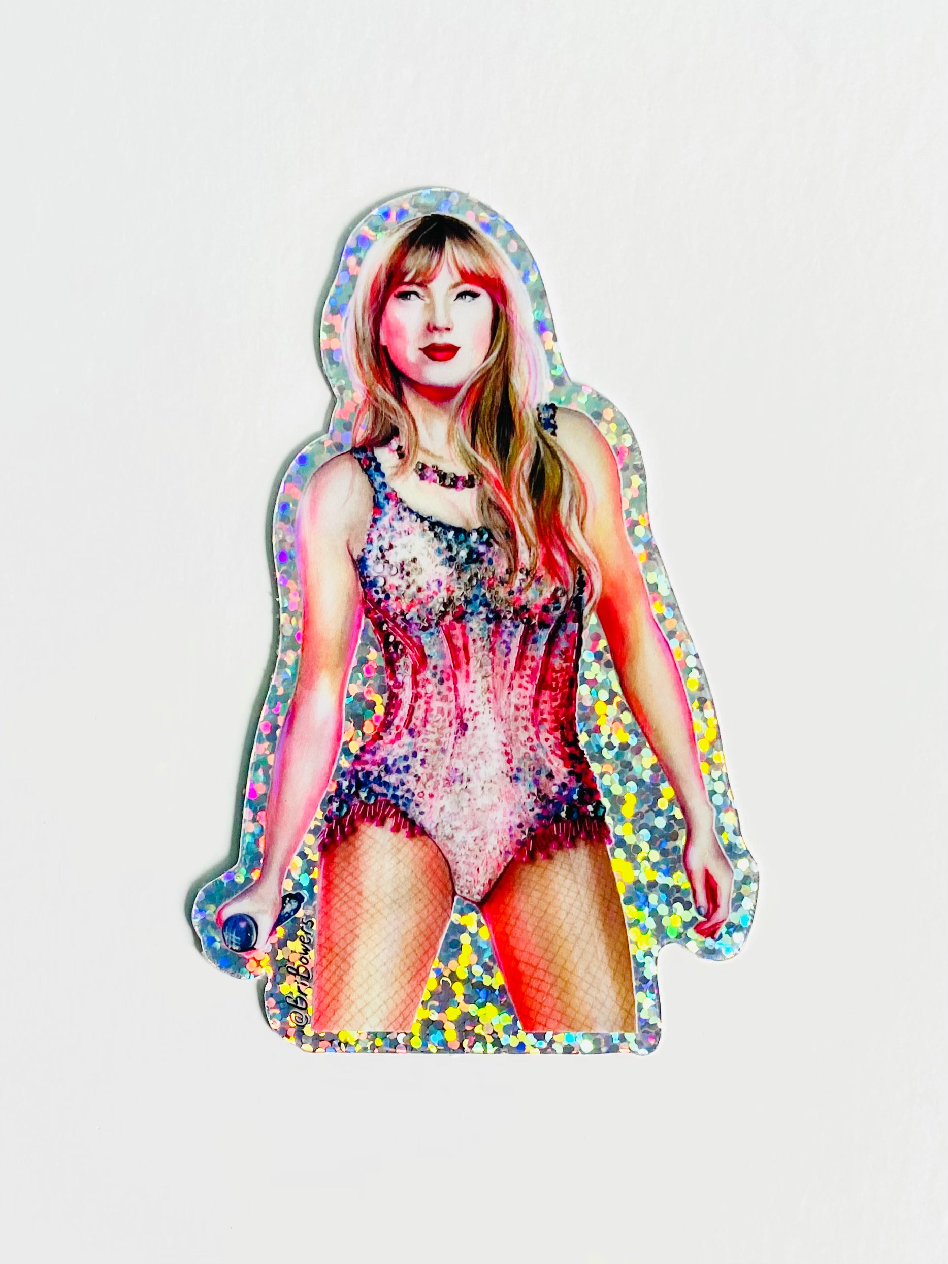 Bri Bowers  - Taylor Swift Eras Glitter Sticker