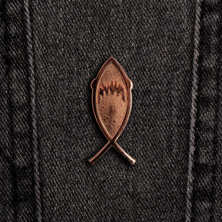 AngryBlue - JAWS Pin